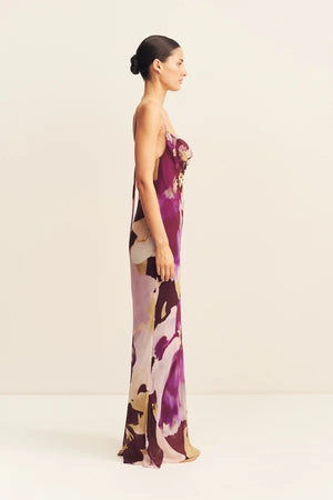 Gia Bias Maxi Dress