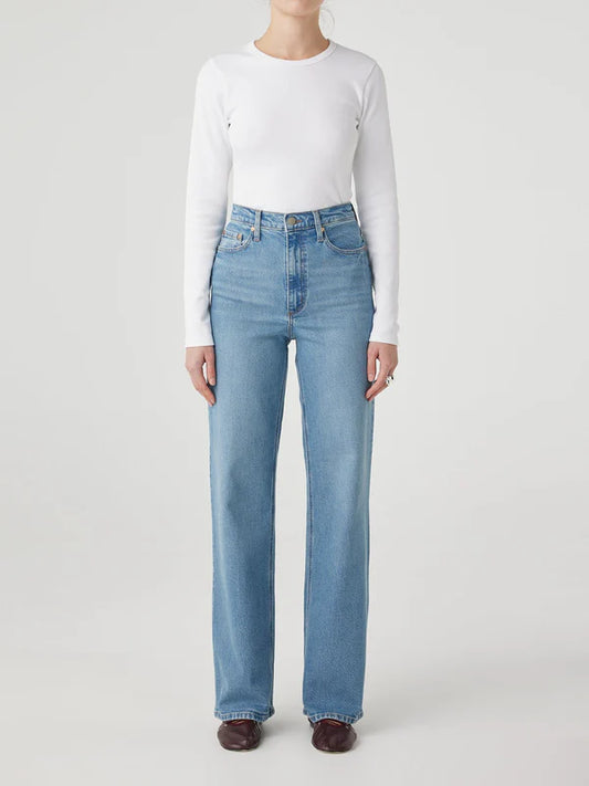 Milla Long Jean - 90s Blue