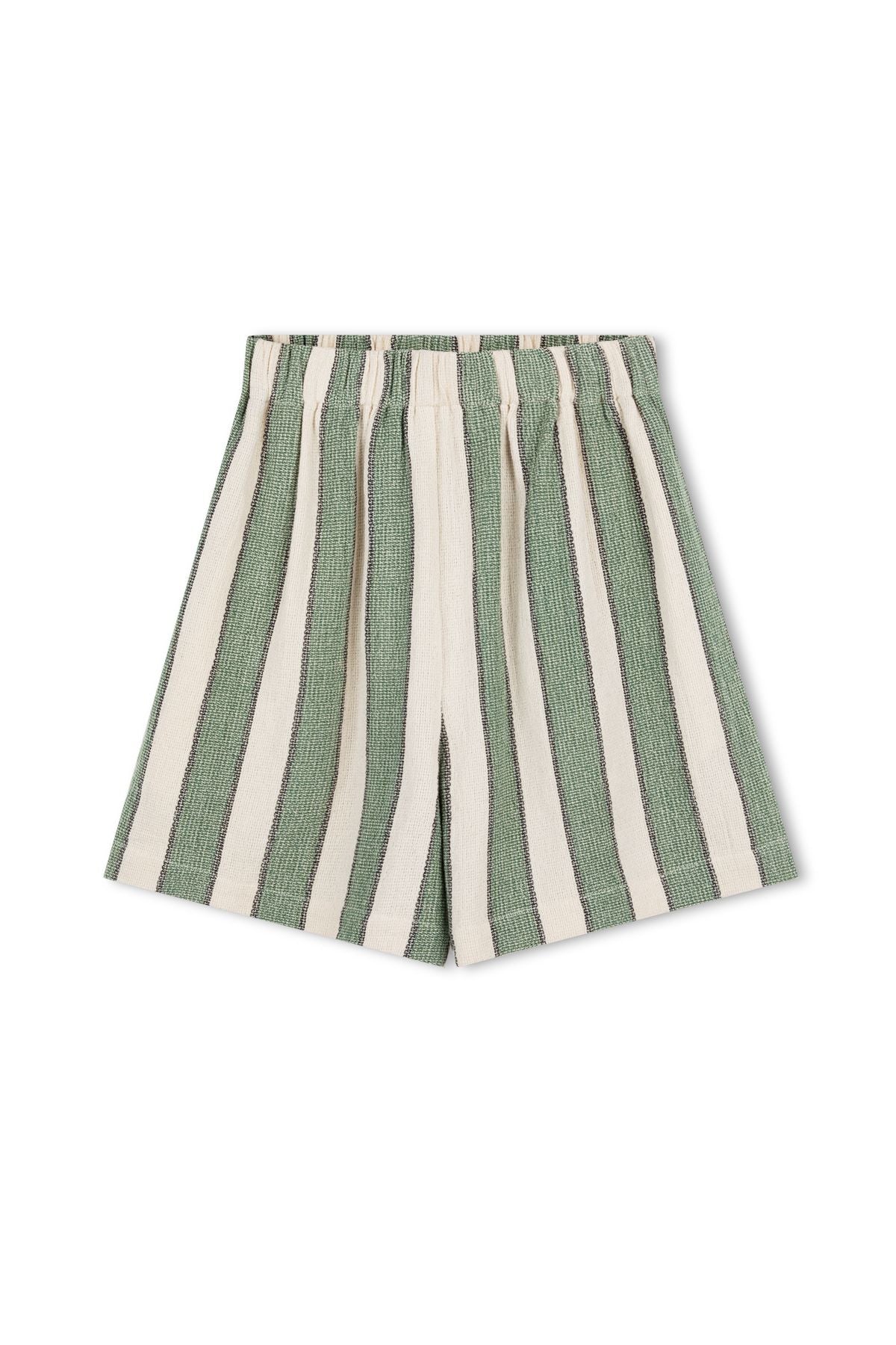 Eucalyptus stripe organic cotton short