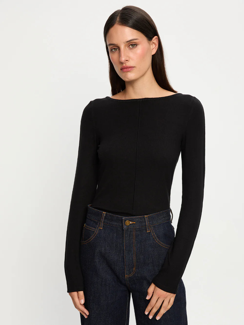 Quinn Knit Top - Black