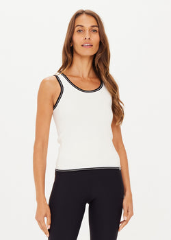 Alcaraz Raf Knit Tank - Creme