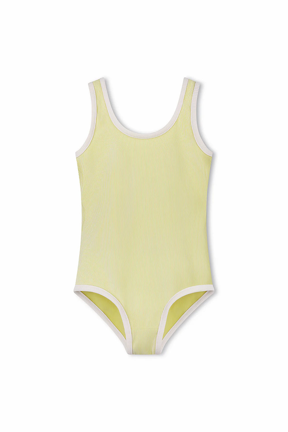 Mini Stripe Rib Scoop One Piece
