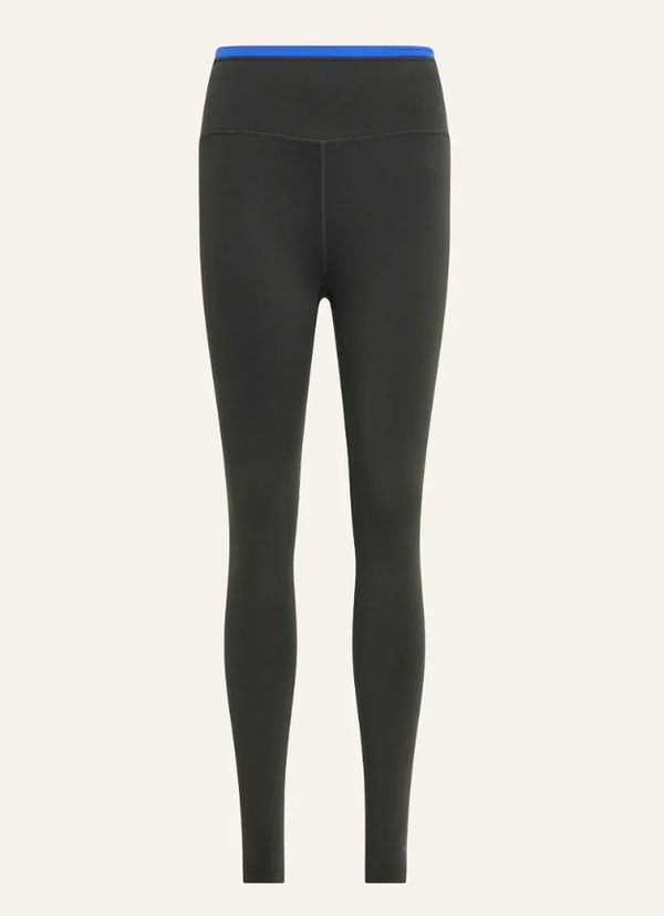 Vita F Legging - Gunmetal Royal Blue