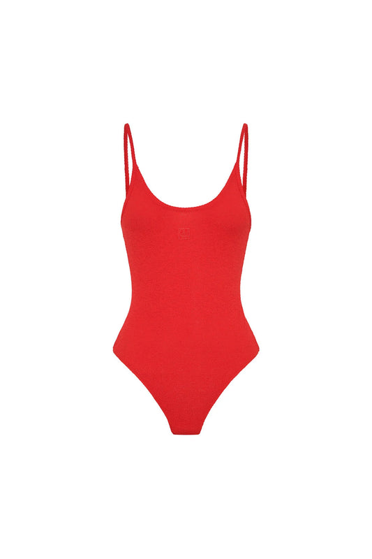 Cali Bodysuit - Poppy Red