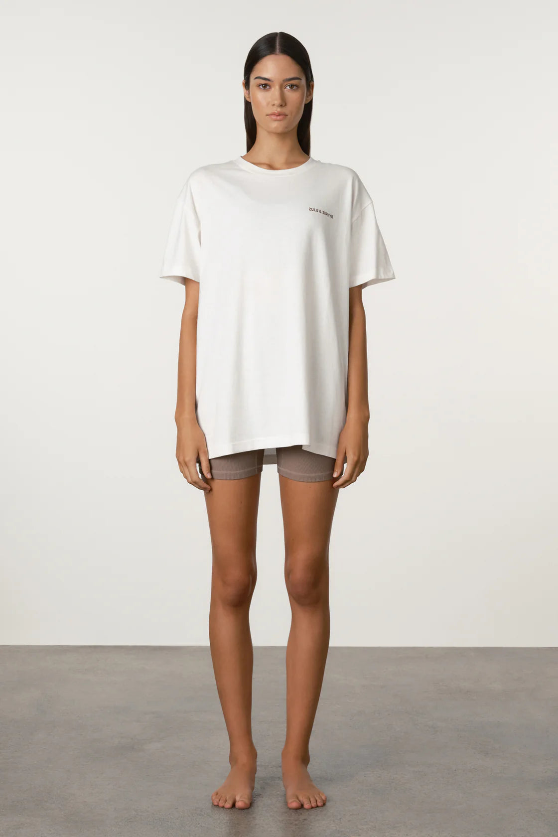 White Sport Tee