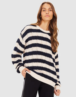 Queens Boo Knit - Stripe