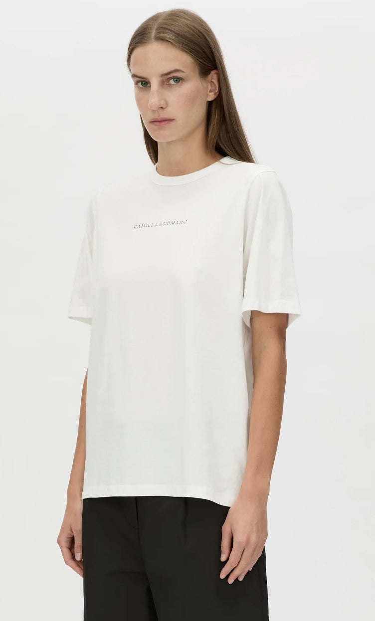 Suvero Logo Tee - Soft White
