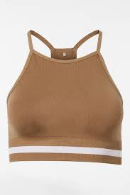 Form Seamless Angie Crop - Mocha