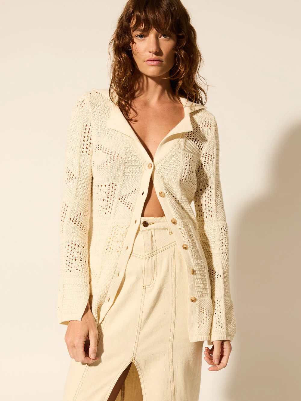 Clementine Cardigan - Cream