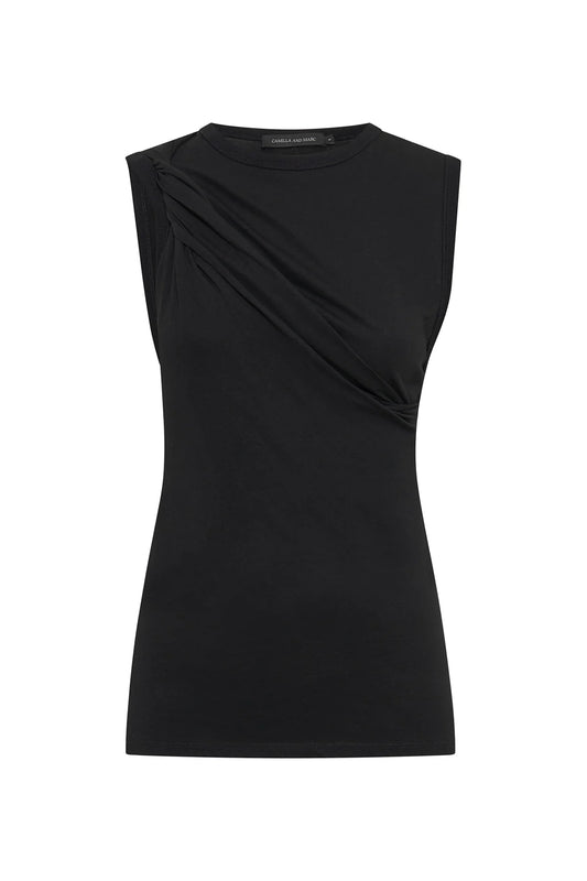 Zella Twist Tank - Black