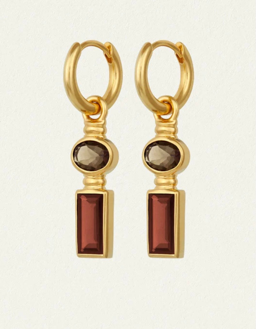 Vino Earrings - Gold