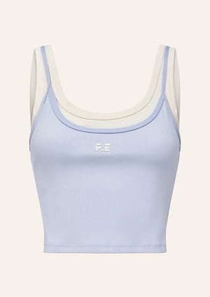 Forward Tank - Heather Blue/Whisper White
