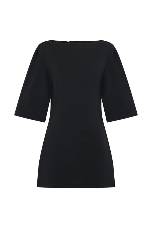 Twyla Tee Dress - Black