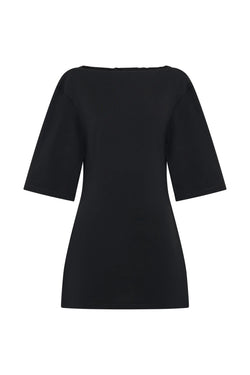 Twyla Tee Dress - Black