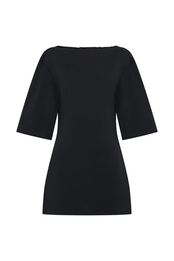 Twyla Tee Dress - Black