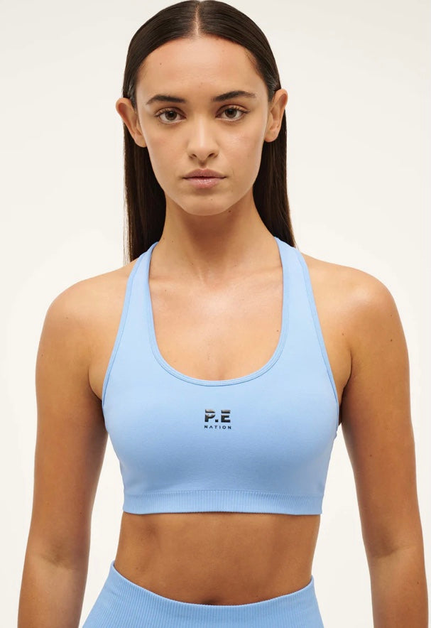 Restore Seamless Sports Bra - Cornflower Blue