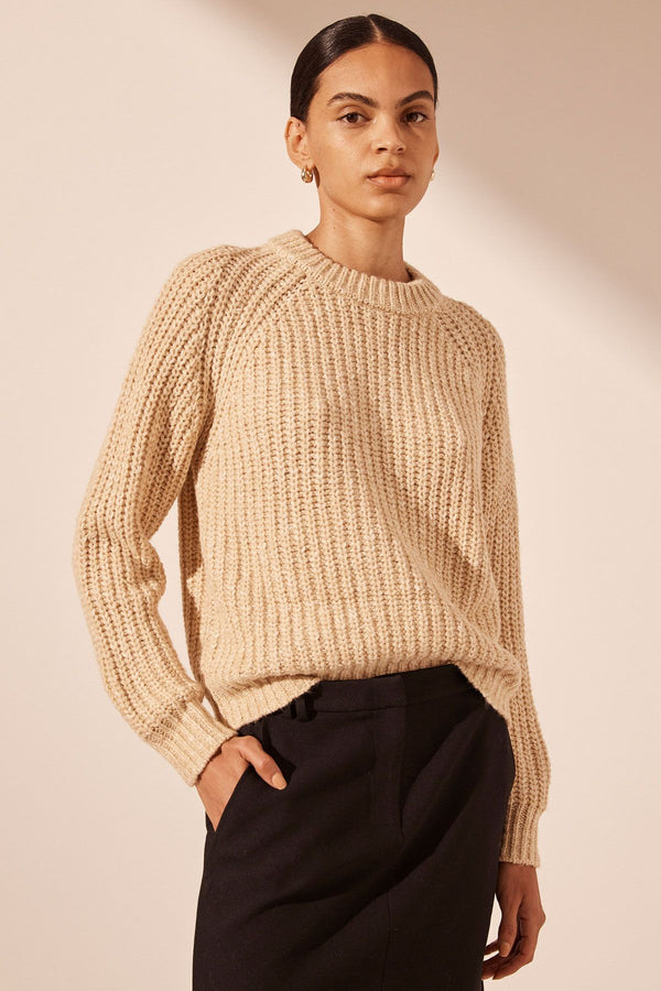 Olivia Relaxed Jumper - Oat