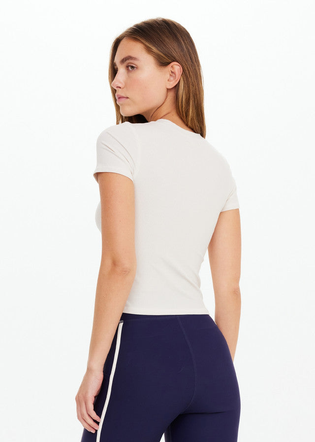 Shelter Fitted Tee - Natural