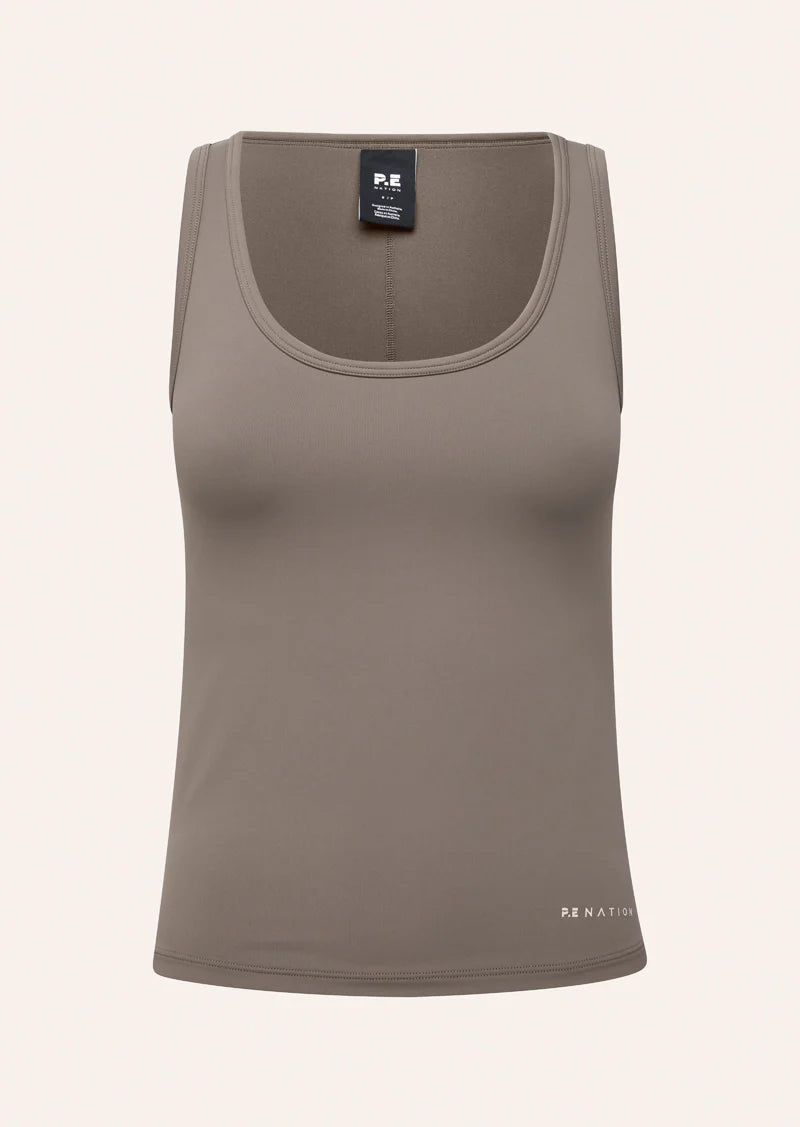 Foundation Scoop Tank - Moon Grey