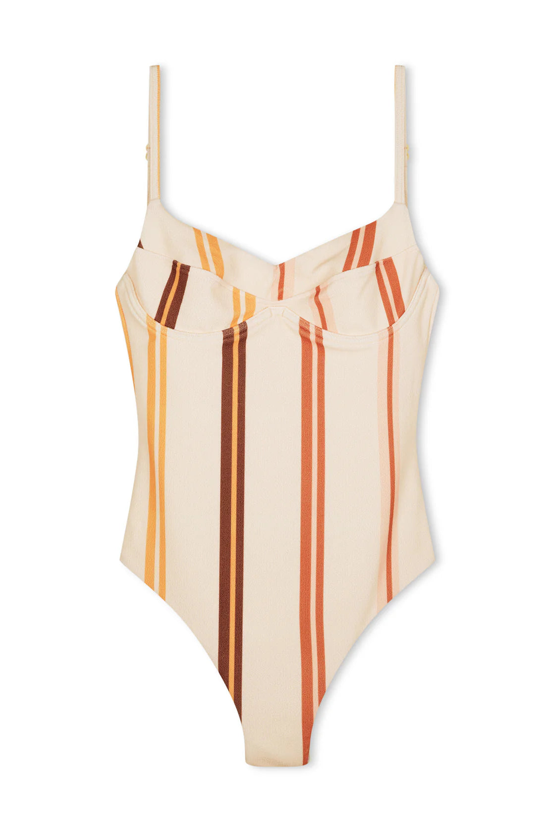 Lounger Stripe Textured Onepiece