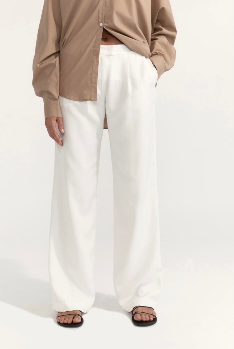 Isla Trouser - White