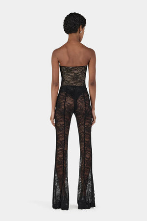Felix Lace Bodysuit - Black
