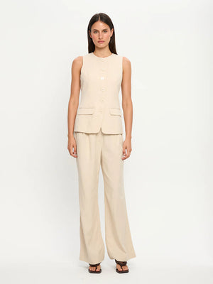 Hazel Vest - Cream