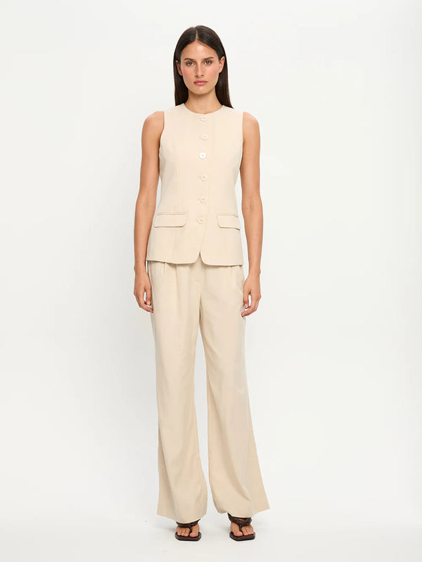 Hazel Vest - Cream