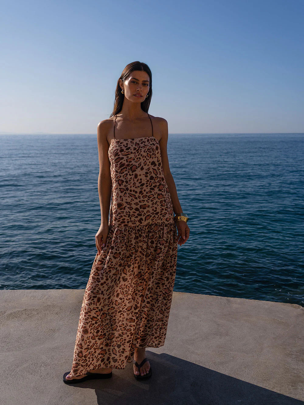 Paris Strappy Maxi Dress