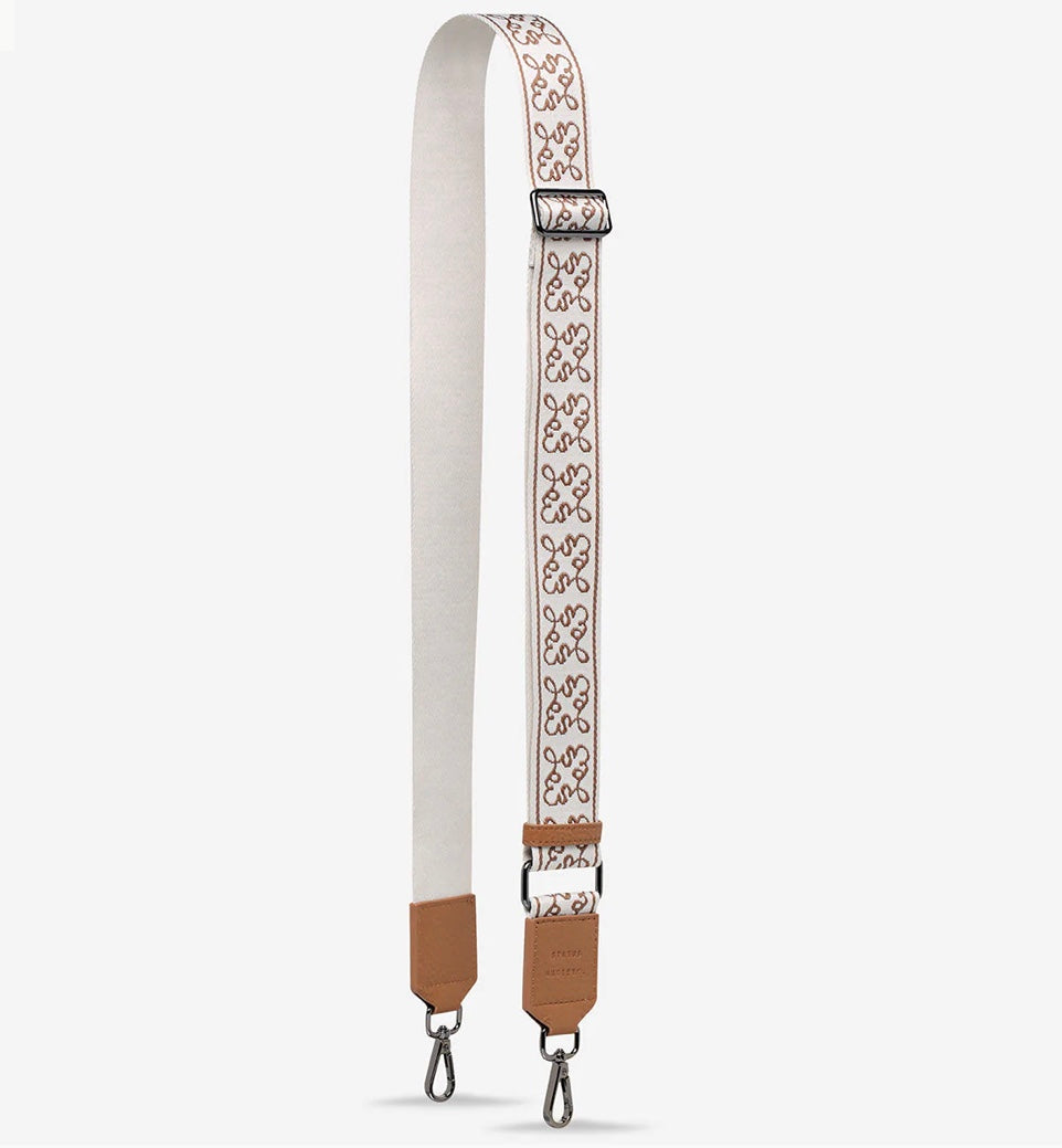 Jacquard Strap - Camel