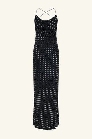 Houston Lace Black Maxi Dress
