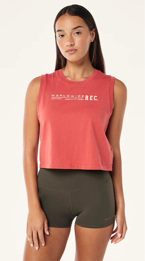 World Wide Tank - Washed Brick Red