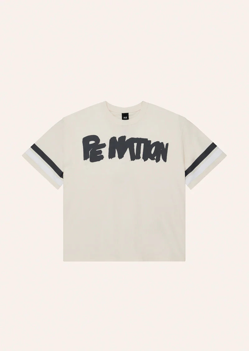 Frontline Oversized Tee - Whisper White