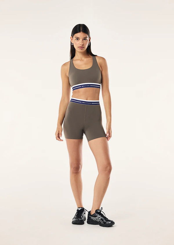 Avant 5 inch bike short - major brown