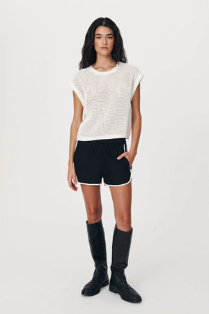 Vera Linen Shorts - Noir