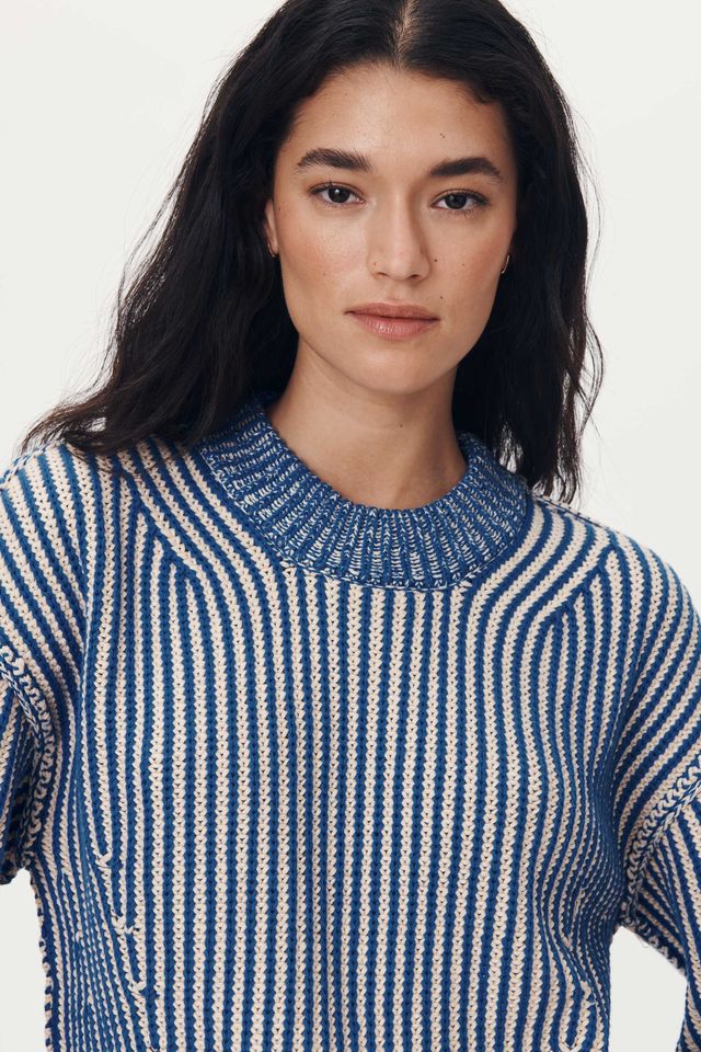 Tish Knit Jumper - Cobalt