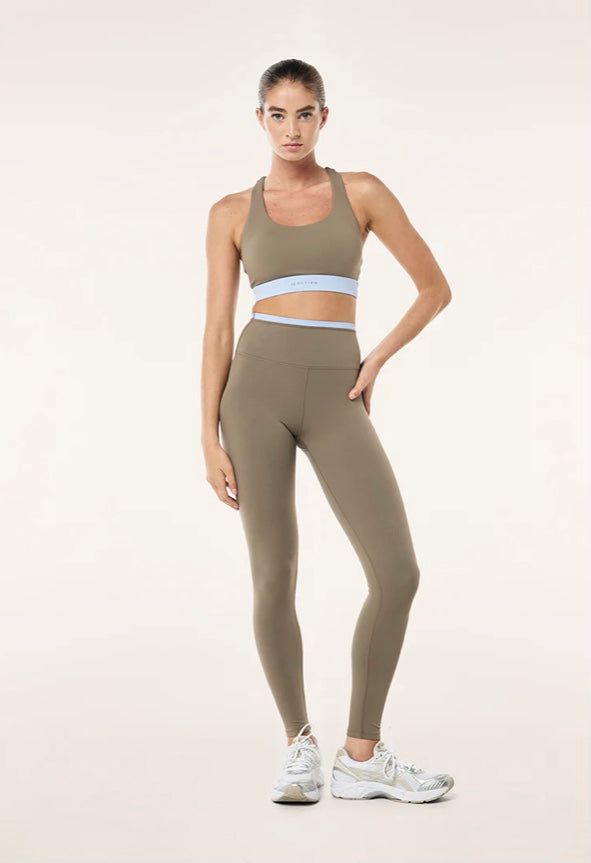 Vita F Legging - Fawn/Dusty Blue