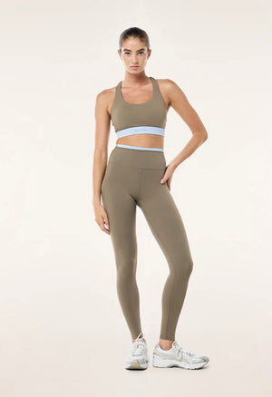 Vita F Legging - Fawn/Dusty Blue