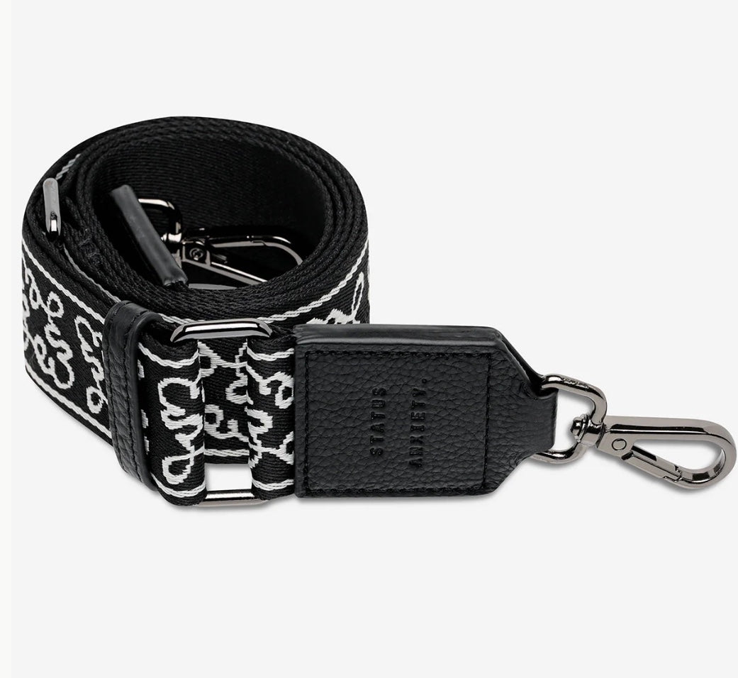 Jacquard Strap Medium - Black