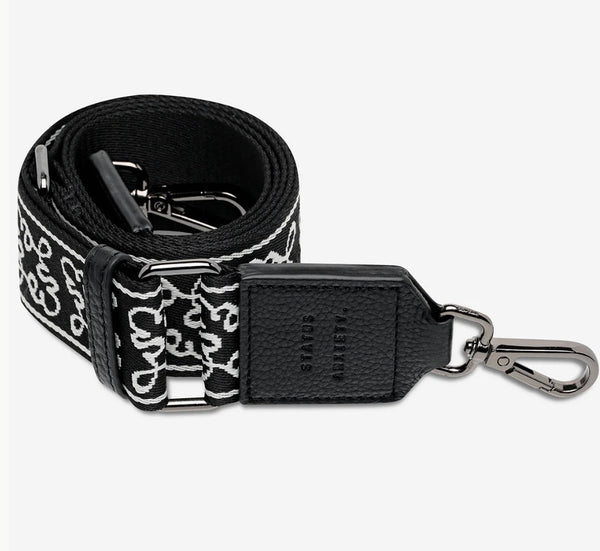 Jacquard Strap Medium - Black