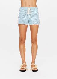 Castillo Crochet Hali Short - Mist