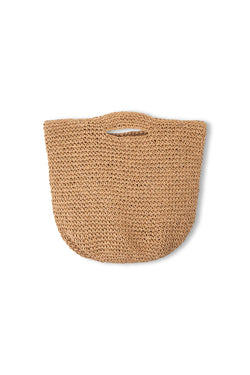 Natural Round Straw Bag