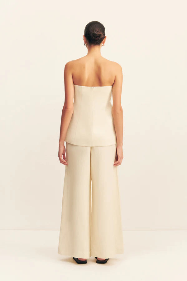 Gigi Strapless Bustier - Ecru