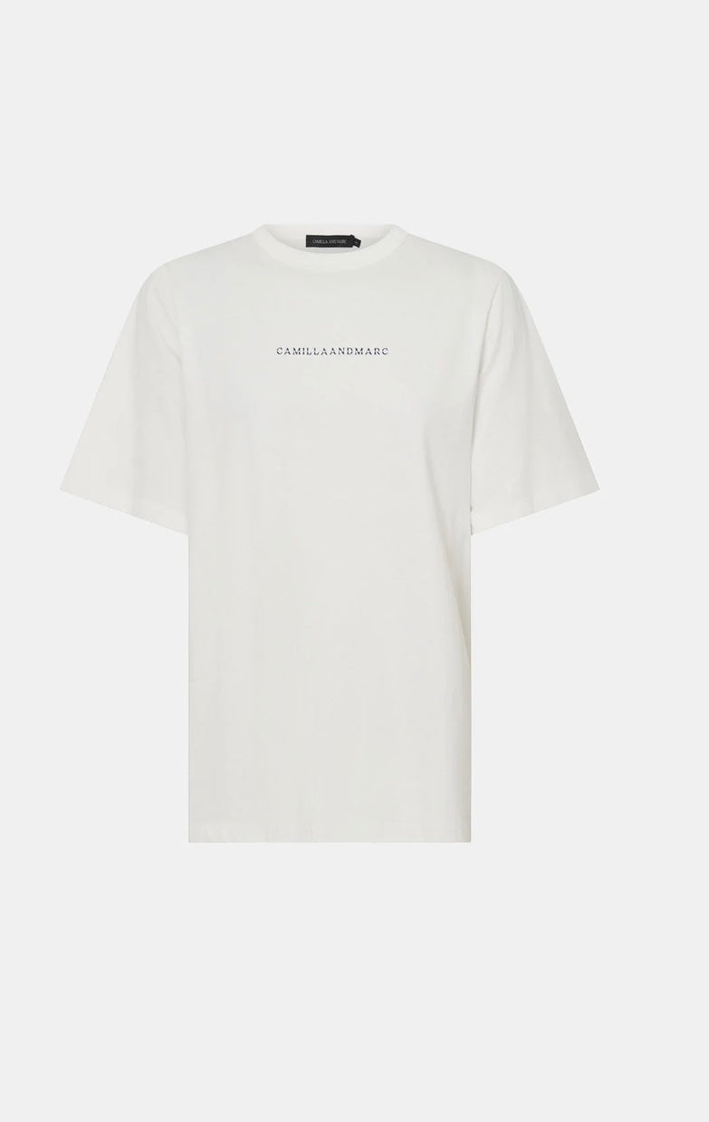 Suvero Logo Tee - Soft White