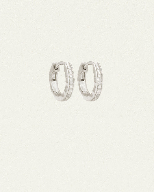 Arete Huggies - Silver