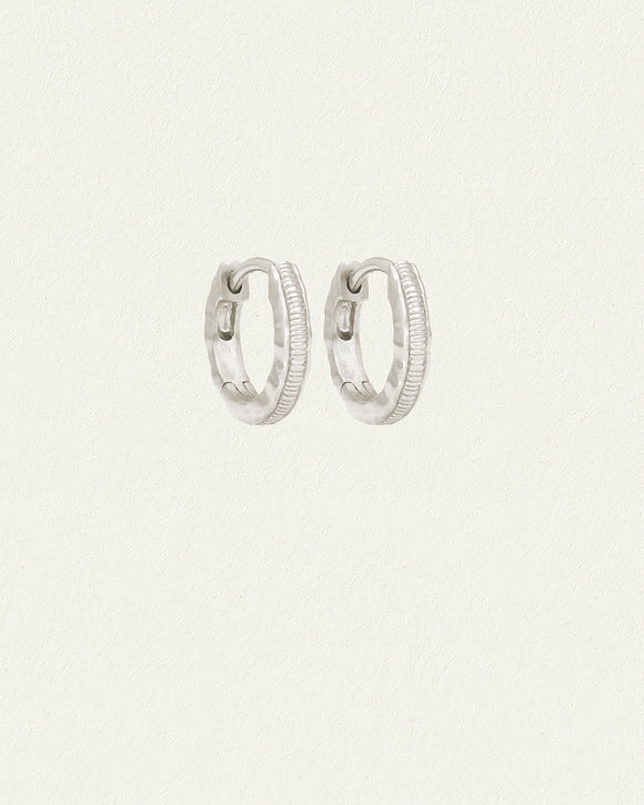 Arete Huggies - Silver