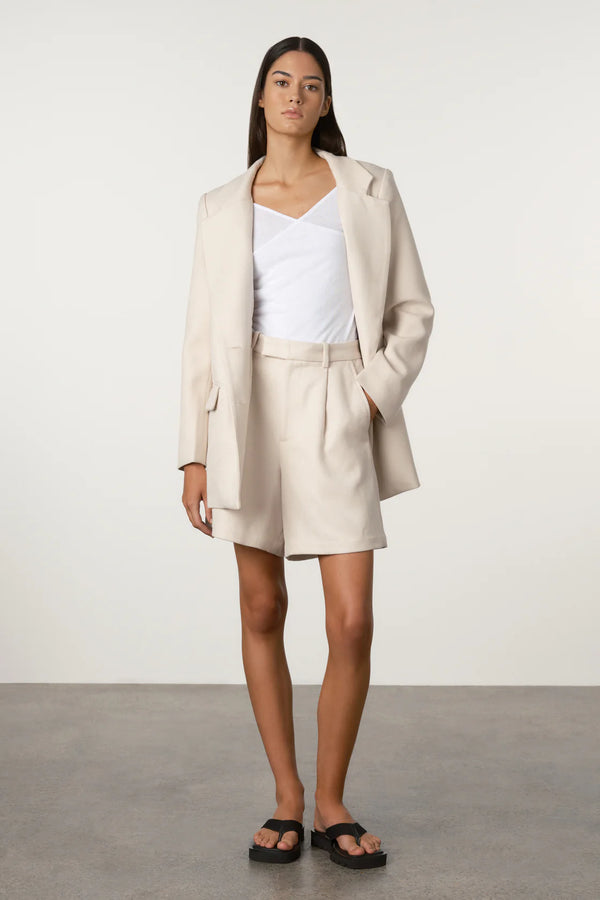 Husk Relaxed Tailored Twill Blazer