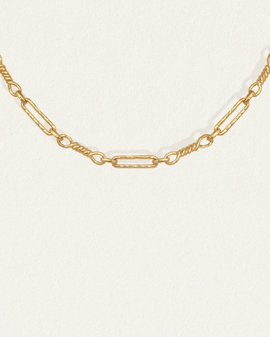 Lasa Chain Necklace - Gold Vermeil