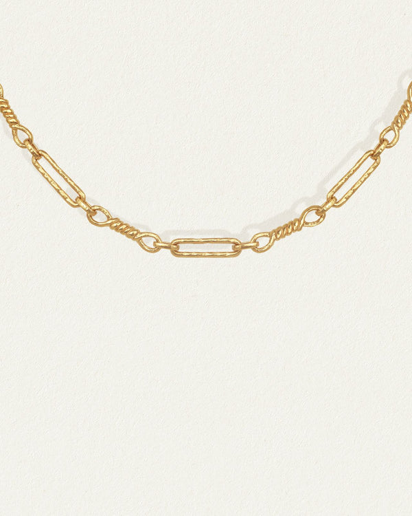 Lasa Chain Necklace - Gold Vermeil
