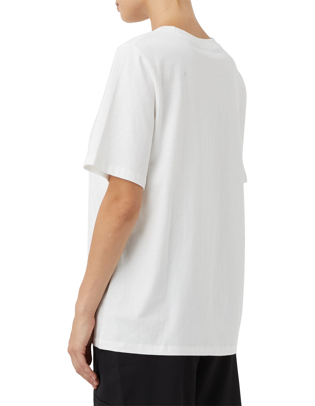 Asher Tee - White/Black